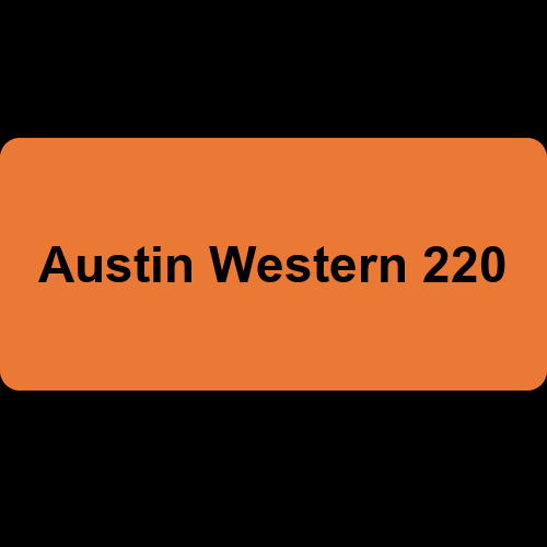 Austin Western 220